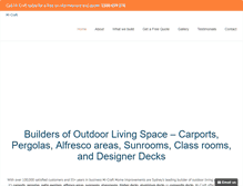 Tablet Screenshot of hicraft.com.au